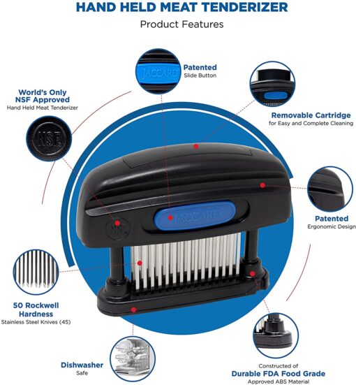 Meat Maximizer™ Meat Tenderizer (45 knives, ABS Composite Columns)